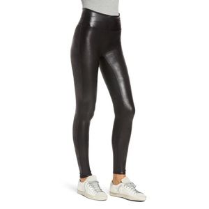 Spanx faux leather leggings